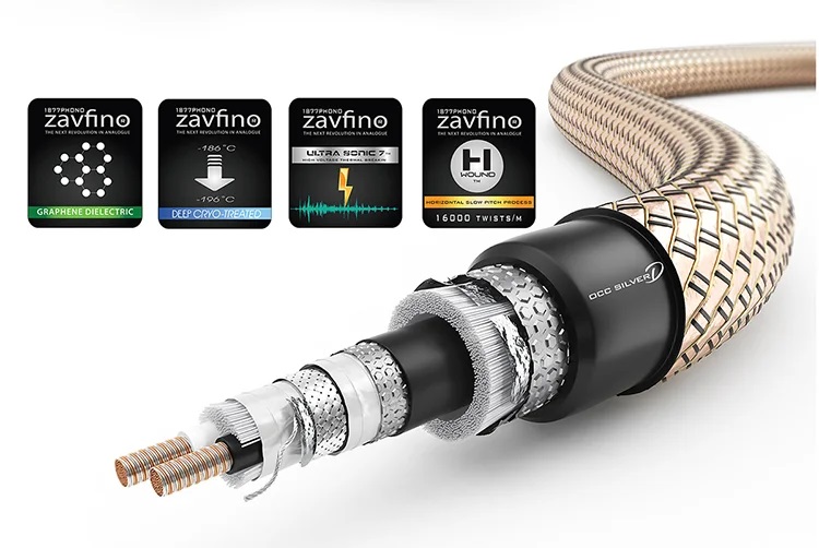 Zavfino SILVER DART XLR 1m