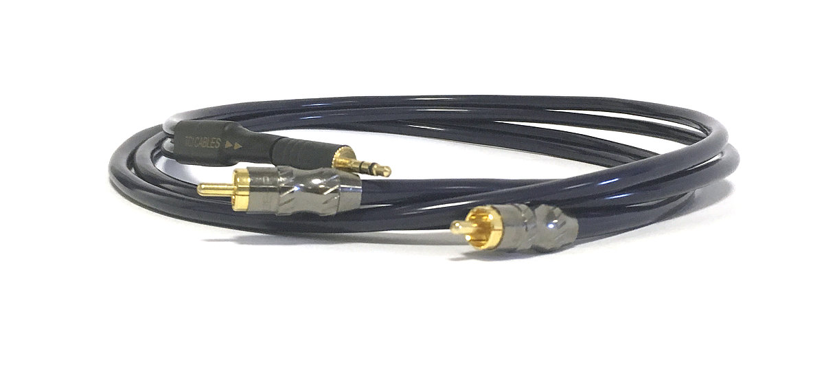 TCI iTiger 3.5mm - 2 RCA 1m