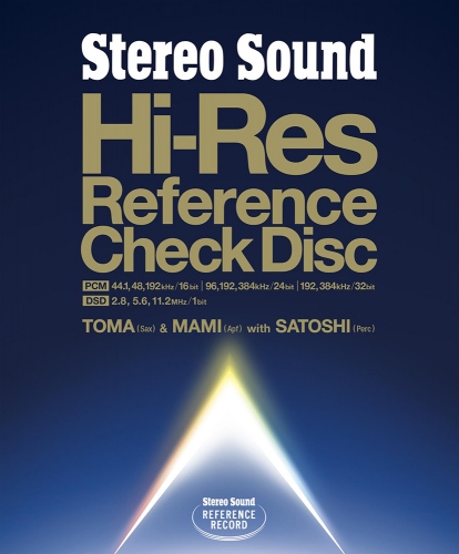 Stereo Sound Hi-Res Reference Check Disc TOMA & MAMI with SATOSHI (BD-ROM+CD)