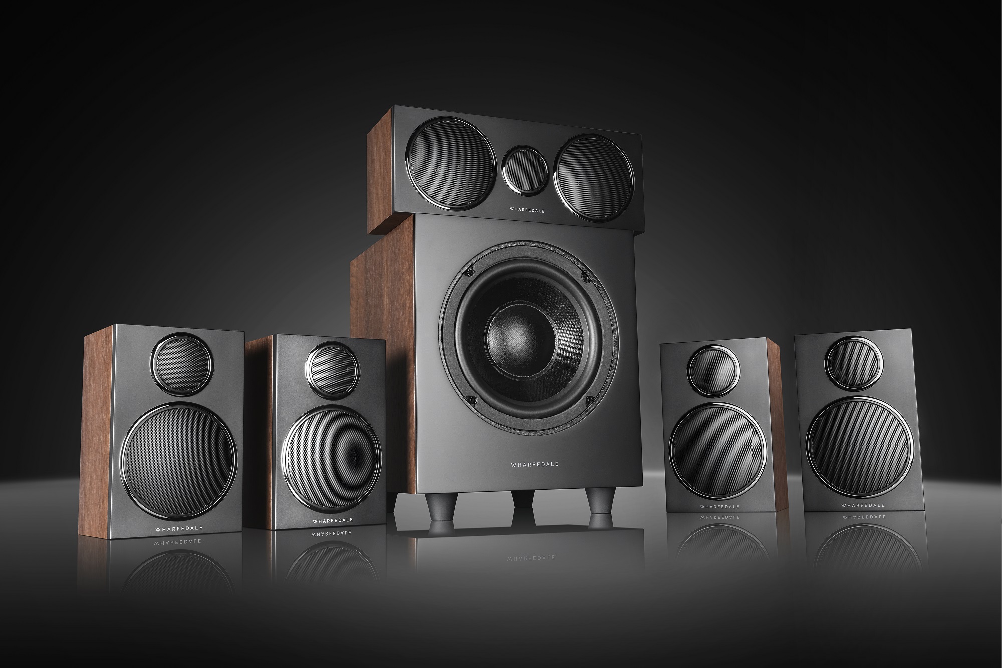 Wharfedale DX-3 5.1 HCP Walnut Pearl