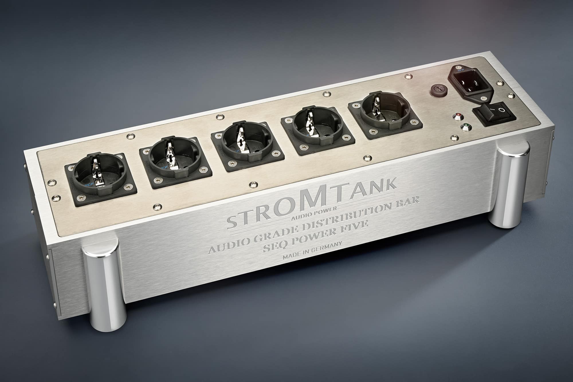 StromTank SEQ-5 Netzleiste Silber